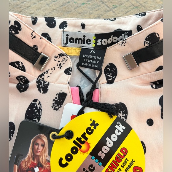 Jamie Sadock Sunsense Sun Shield Women's Leopard Print Zip-Up Top Size XS - Picture 4 of 13